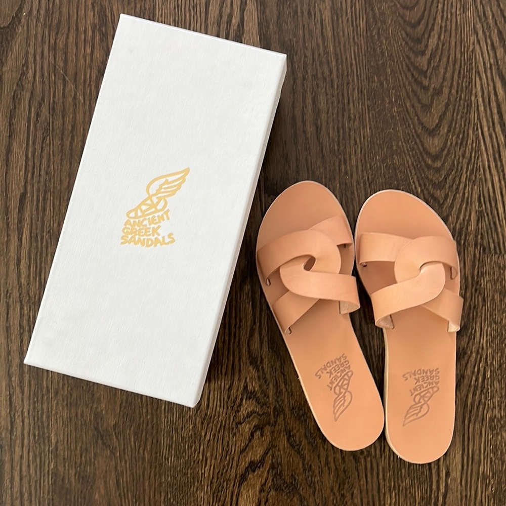 Ancient Greek Sandals Desmos Slides size 8